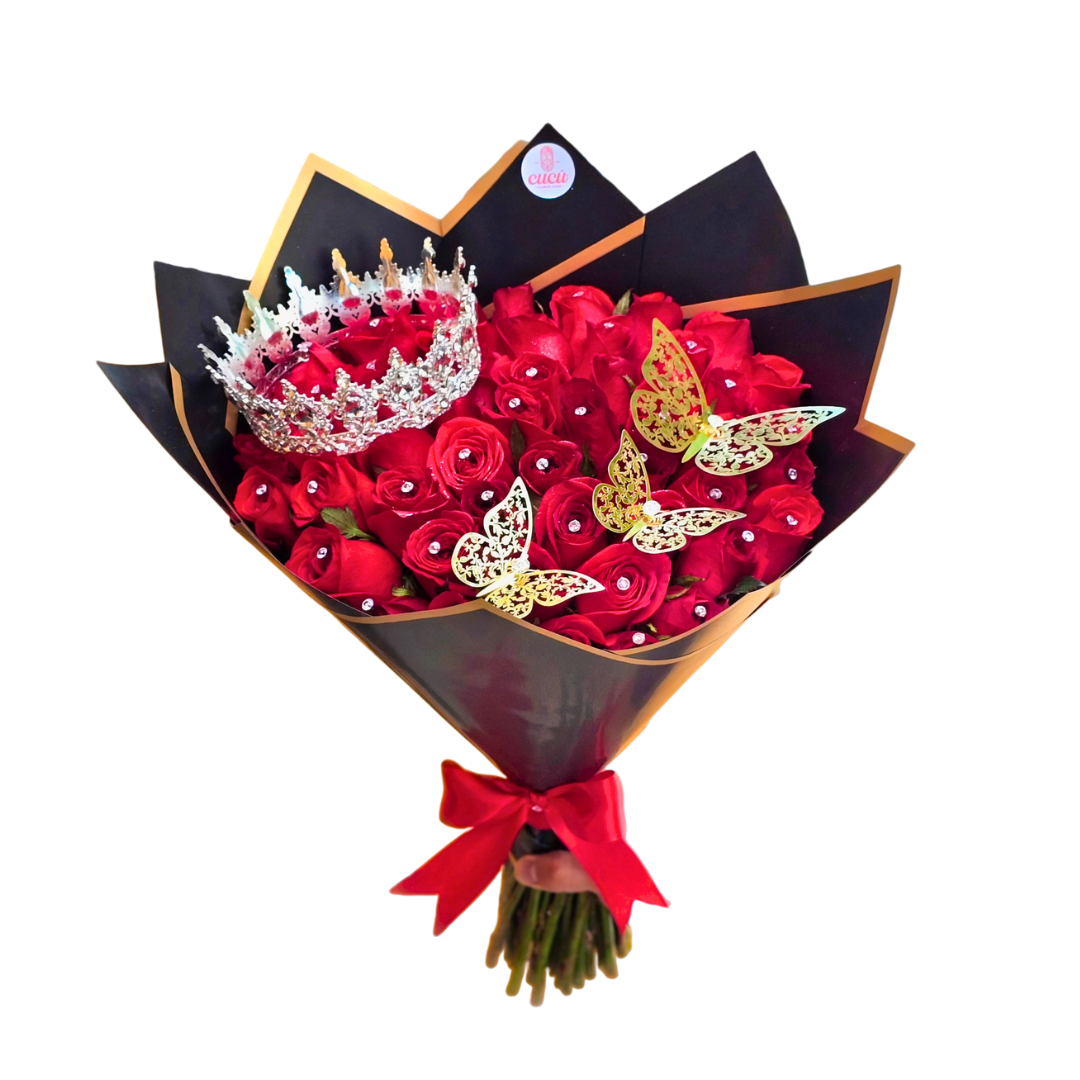 Ramo 50 Rosas Coronado