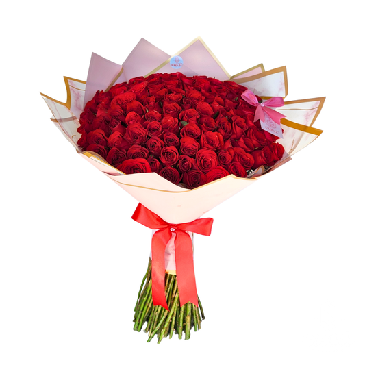 Ramo de 100 Rosas